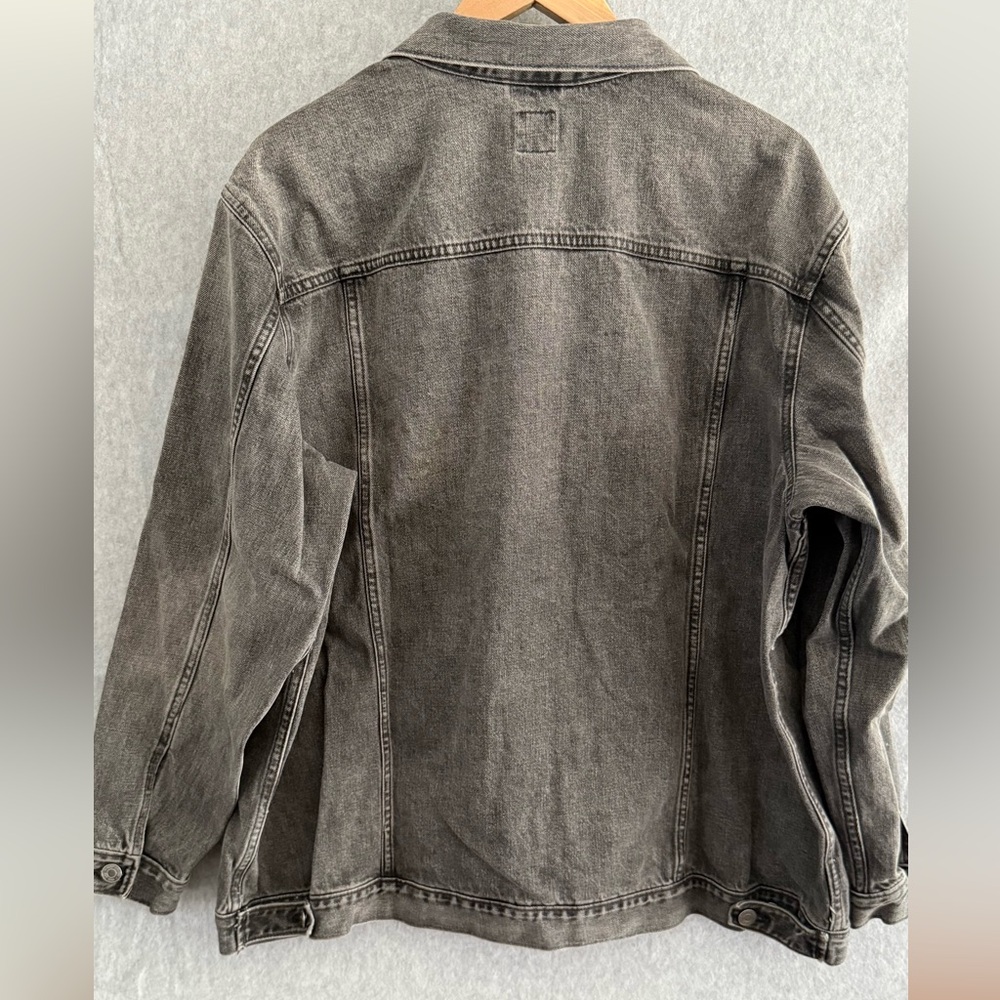 GAP Gray Jean Jacket - image 3